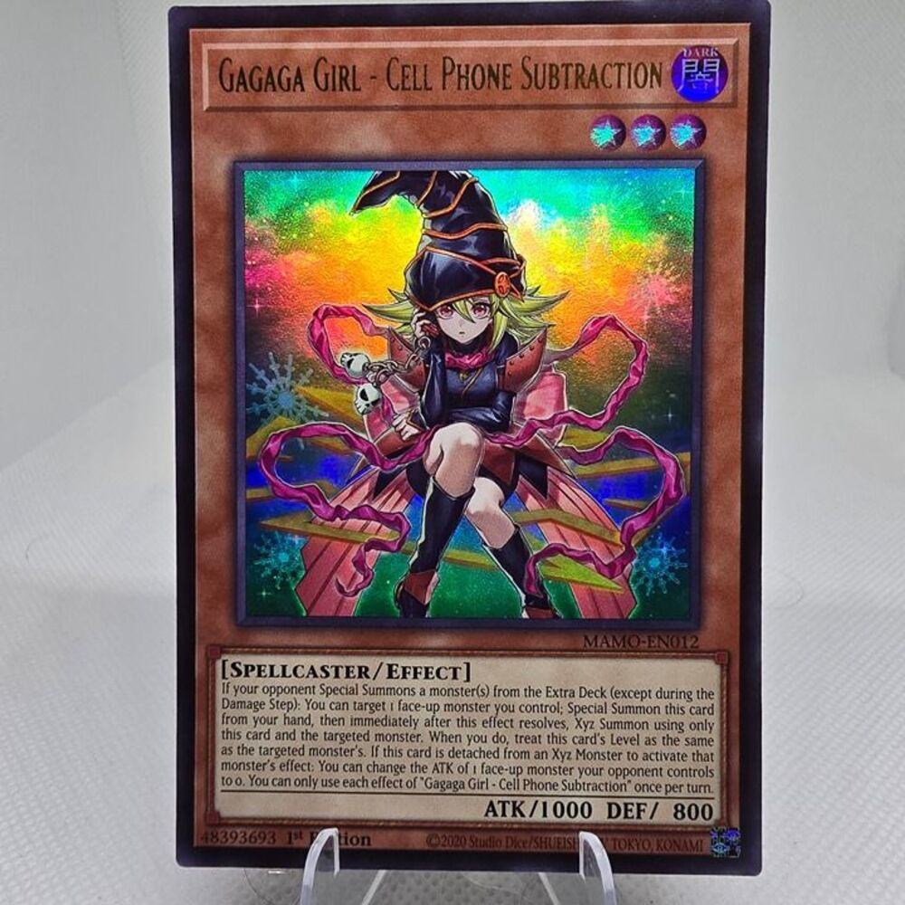 Gagaga Girl - Cell Phone Subtraction MAMO-EN012 YuGiOh Magnificent Monsters